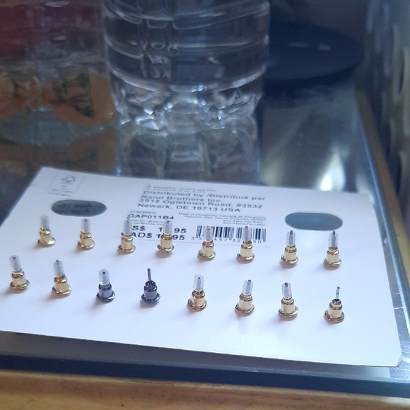 Multi-Color Stud Earring Set - Picture 3 of 3